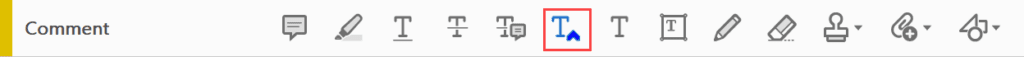 How to annotate a PDF insert text tool